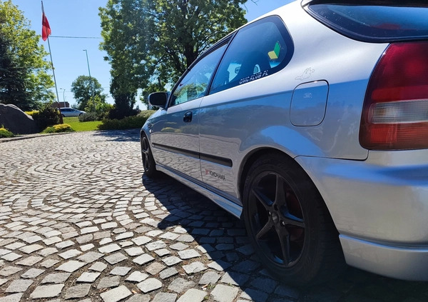 Honda Civic cena 11900 przebieg: 166000, rok produkcji 2000 z Racibórz małe 781